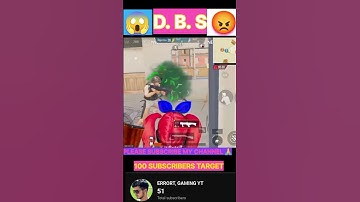 1V3 😈 Dbs #bgmi #pubg #wow  #shorts #viral