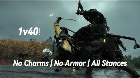 THE BEST 1v40 YET! | Lethal difficulty | Ghost of Tsushima