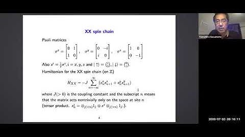 Tomohiro Sasamoto, Spin current statistics for the quantum 1D XX spin chain and the Bessel kernel