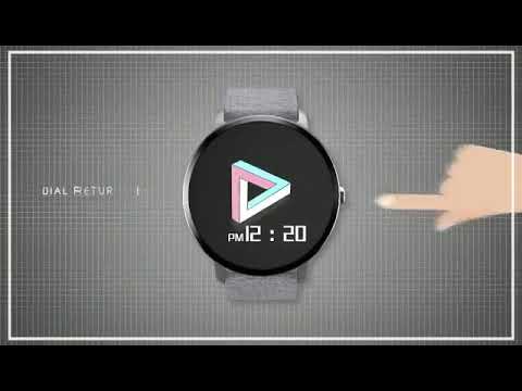 LEMFO V11 Smartwatch Men 1.3 Inch 240*240 Tempered Glass Screen