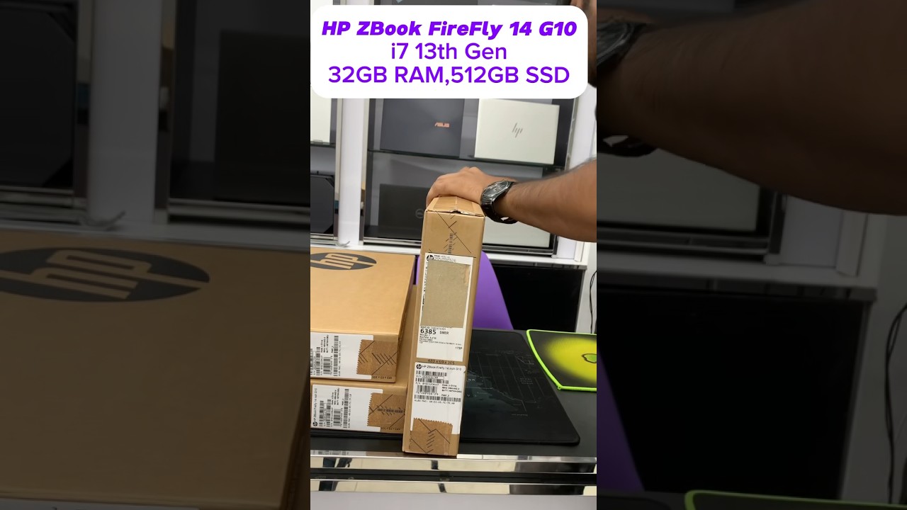 HP ZBOOK FireFly 14 G10 | i7 13th Gen 32GB RAM, 512GB SSD #laptop #hp #zbook #dell