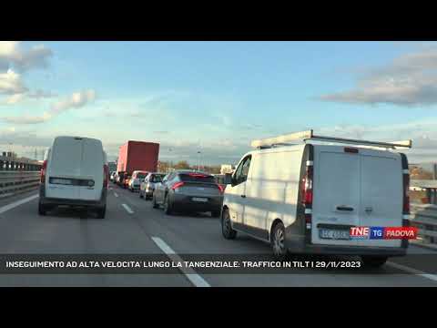 INSEGUIMENTO AD ALTA VELOCITA' LUNGO LA TANGENZIALE: TRAFFICO IN TILT | 29/11/2023