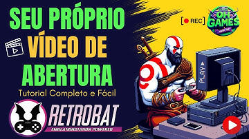 Como Adicionar Seu Próprio Vídeo de Abertura no RetroBat - Tutorial Completo e Fácil