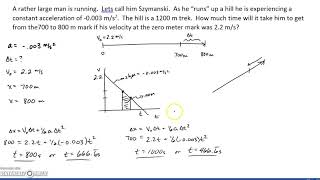 Complex Kinematics problems