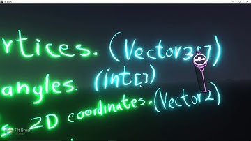 Procedural mesh generation - (interactive triangle)