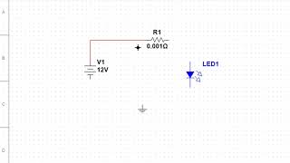 How to build a basic LED circuit in Multisim