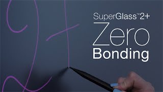 The ultimate writing comfort: SuperGlass 2+ interactive display