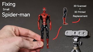 Fixing My SpiderMan with the Revopoint MINI 2 3D scanner