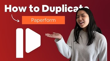 How to Duplicate Paperforms | Data Collection Guide 2022