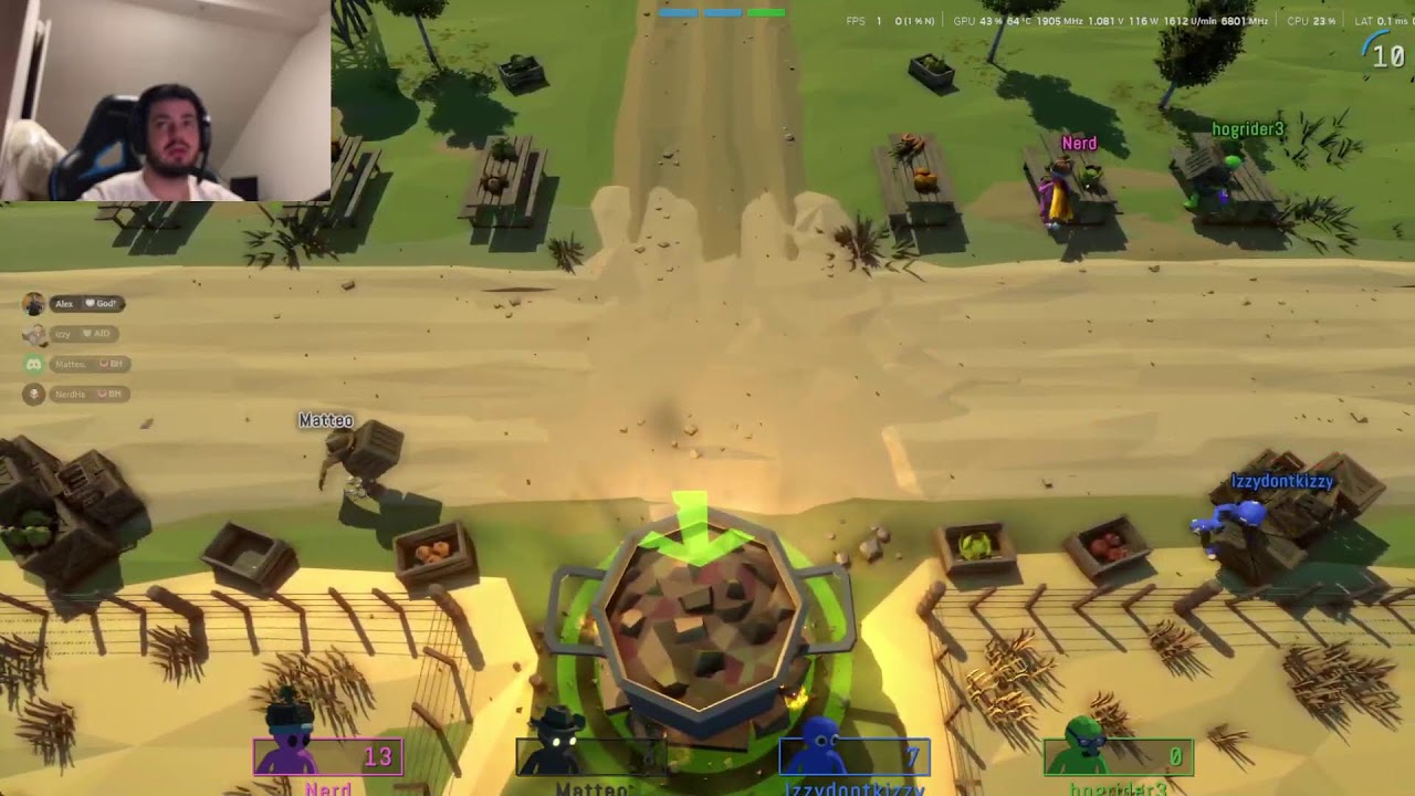 Pummel Party mit den Jungs