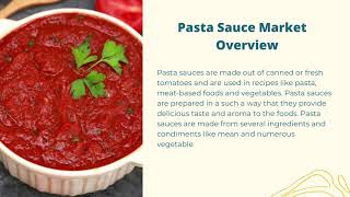 Pasta Sauce Market 2021 | Industry Data Analytics | IDA