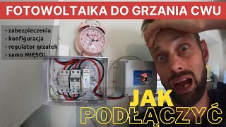 Grzanie CWU Za Darmo - Jak Podłączyć Panele PV Do Grzałki (Przez Regulator MPPT)