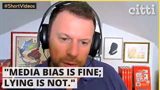 "Soft bias in journalism is fine; lying is certainly not." American journalist Ashley Rindsberg screenshot 3