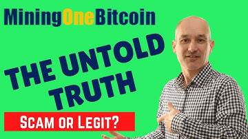 Mining One Bitcoin Review The Untold Truth To Mining Crypto With MiningOneBitcoin.com