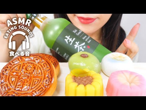 【咀嚼音】和菓子とか色々【ASMR】Wagashi Japanese sweets (Eating sounds)