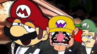 Super Mario Bros Vs Super Smash Bros -   Coffin Dance Cover