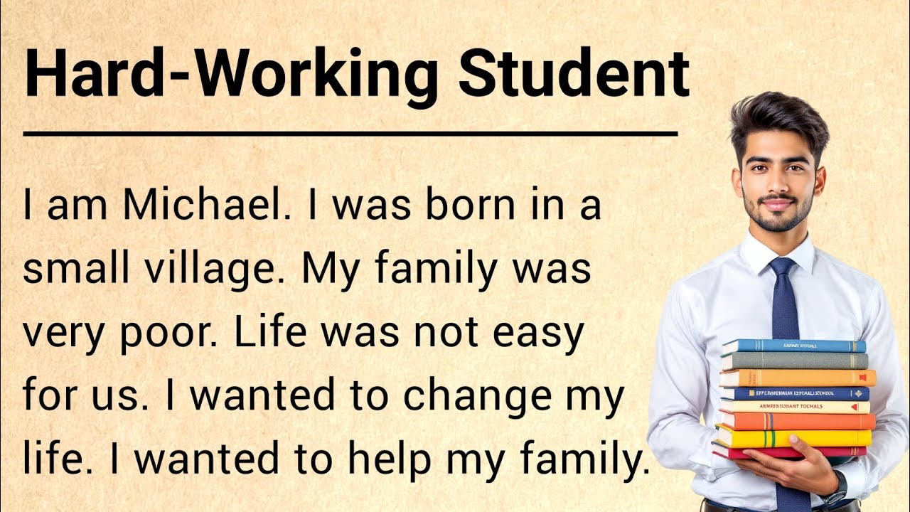 Learn English Through Easy And Simple Story 🌟 Power Of Hard Working 