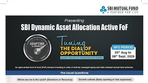 SBI Dynamic Asset Allocation Active FoF 