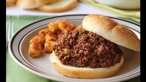 How to Make Sloppy Joes - Food Wishes