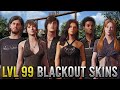 The new level 99 blackout victim outfits are nice  the texas chainsaw massacre