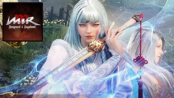 Best New MMORPG Mobile / Pc Game MIR M Play to earn P2E NFT Gameplay