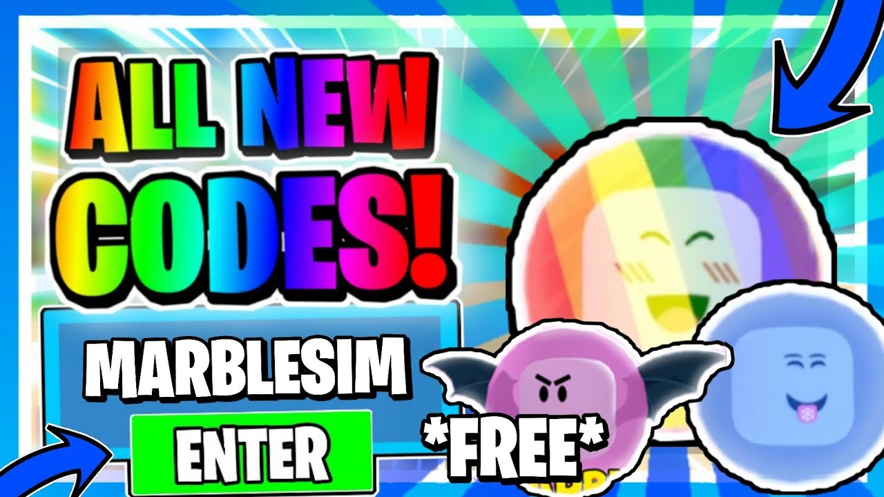 ALL NEW SECRET OP CODES In MARBLE SIMULATOR UPDATE Roblox Marble Simulator YouTube