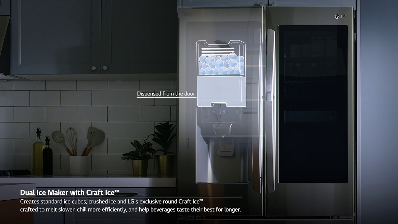 LG InstaView™ Refrigerator with Craft Ice™ - Dual Ice Maker with