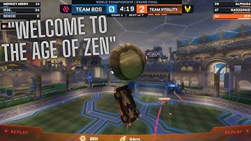 Zen Insane Ceiling Pinch Double Tap at RLCS Worlds