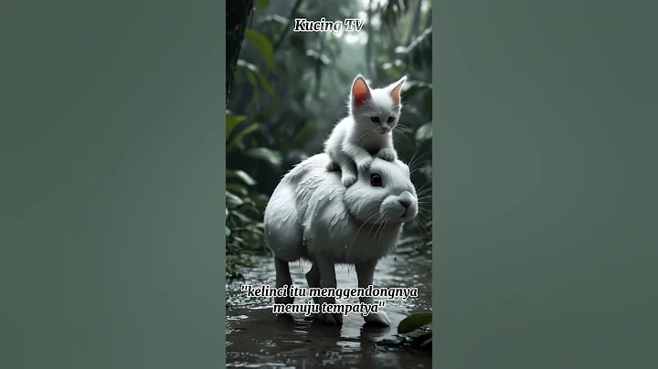 Watch the video about Kittens that have lost their mother #tranding #kucing#kelinci#shorts