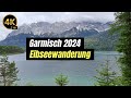 Garmisch Partenkirchen 2024 - Wanderung zum und um den Eibsee (17 km) - 4K HD