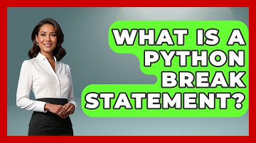 What Is A Python Break Statement? - Python Code School