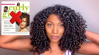 Why I Don’t Use The Curly Girl Method | Pgeeeeee