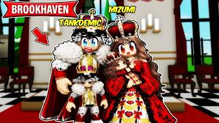 Mizumi and TankDemic PRINCESS Family In Brookhaven | Brookhaven RP Tagalog | ROBLOX
