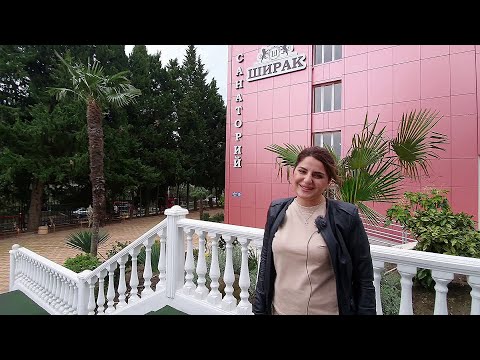 Какой он - Санаторий ШИРАК? Экскурсия по раю. Лазаревское, Сочи. Отдых у моря