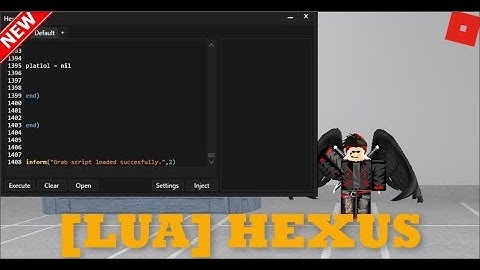 NEW ROBLOX EXPLOIT: HEXUS (TRIAL) FULL LUA GRAB KNIFE, TITANS, LOADSTRING & MORE