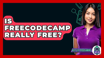 Is FreeCodeCamp Really Free? - Next LVL Programming