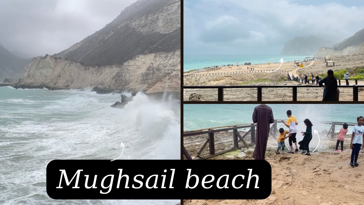 Salalah mugsail beach  || salalah 2023|| marneef cave|| the natural fountain beach||oman|| salalah