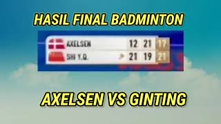 HASIL FINAL BADMINTON MALAYSIA OPEN 2024 | AXELSEN VS GINTING | by VIE SPORTS 2,946 views 4 months ago 1 minute, 10 seconds