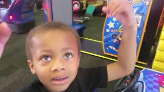Caleb Goes To Chuck E Cheese