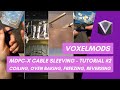 Part 2: VoxelMods DIY Coiled Keyboard Cable Guide - Coiling, Oven Baking, Freezing, and Reversing