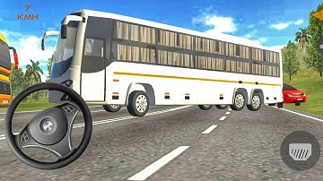 KSRTC BUS Driving In Village Route - Indian Sleeper Bus Simulator 3D Bus Games - Bus Wala Game | 