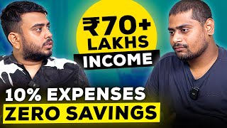 Living on 70 LAKHS+ with Minimum EXPENSES but ZERO SAVINGS | Fix Your Finance Episode 45 screenshot 3