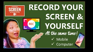 Screen Recording Tutorial: Record your screen and yourself at the same time (tagalog)