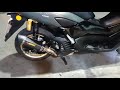 NMAX 2020/ AKRAPOVIC MUFFLER SOUND CHECK