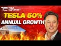 Tesla 50% Compounded Growth, Robotaxis Specifications