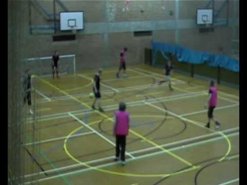 Bexhill Quiffers indoor football 26/03/09 - Match 4 - Black v Salmons