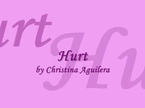 Christina Aguilera - Hurt