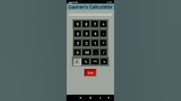 #Python Simple Gui Calculator Using #Tkinter with Source Code in Android