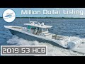 2019 53 HCB Million Dollar Fishing Boat Listing | Walkthrough at the 2021 Stuart Boat Show |