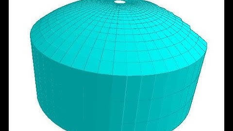 OPEN STAAD- Intze Tank FEM Model